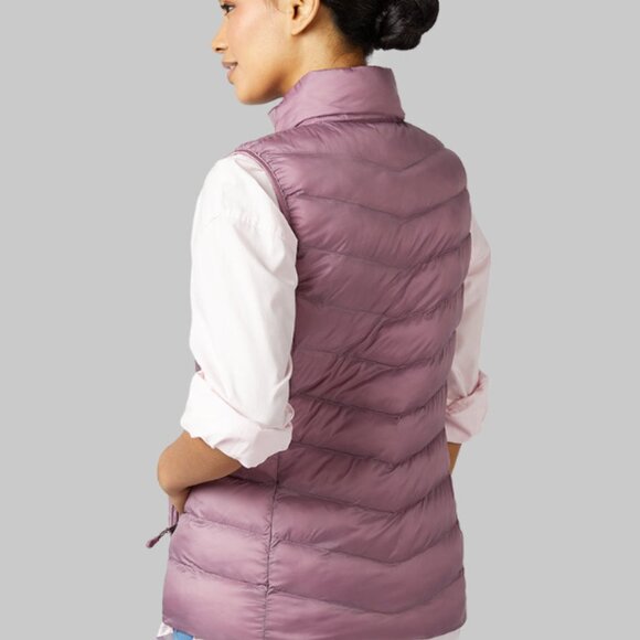 32 Degrees Women's Lightweight Quilted Full Zip Puffer Vest Size XXL - Picture 4 of 10